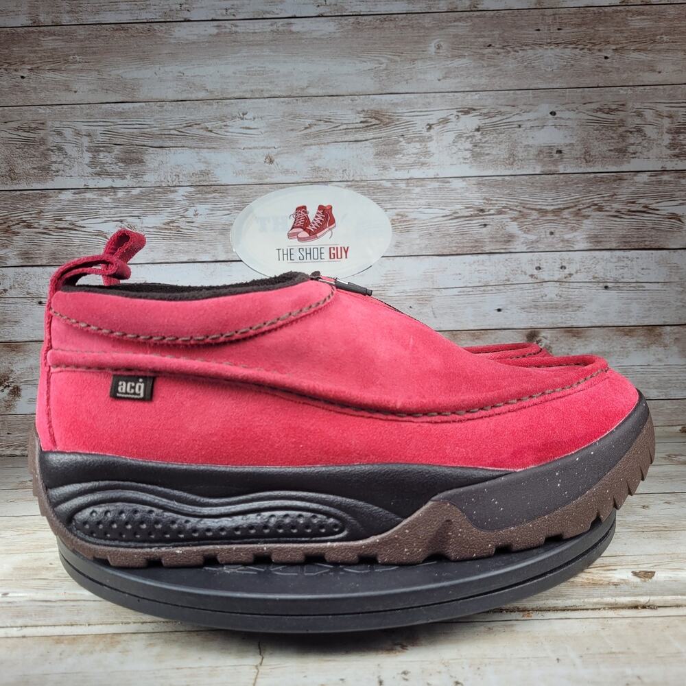 Nike ACG Izy Sneakers Men's Size 9.5 Pink Low Zip Front Comfort Athletic Shoes